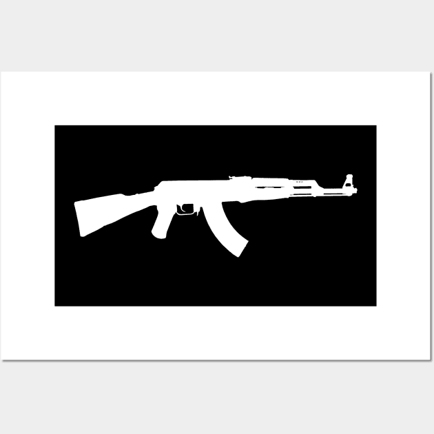 AK 47 Wall Art by GreenGuyTeesStore